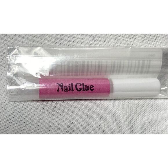 Taupe Press On Nails Set Matte Brown Long Coffin Shape with Glue 25 pc Fake Kit - Picture 4 of 4